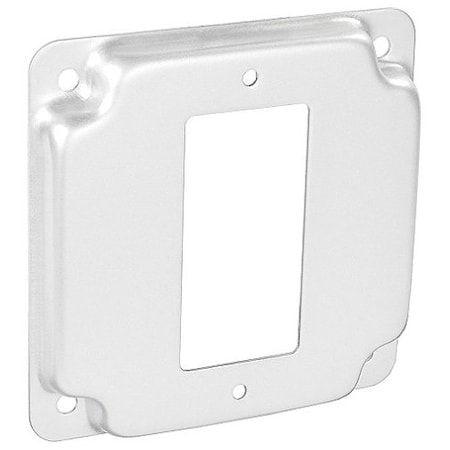 Southwire Electrical Box Cover, Square, 316 Stainless Steel, GFCI, Raised Cover G1947-SS